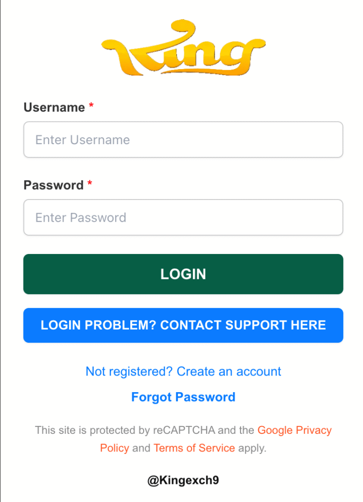 King Exchange id